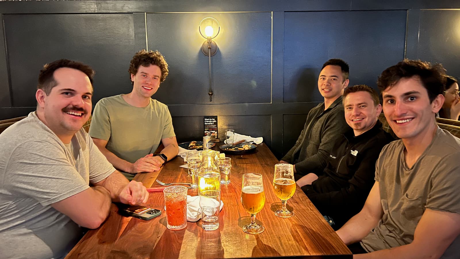 Team gatherings and offsites during my time at Confluent.